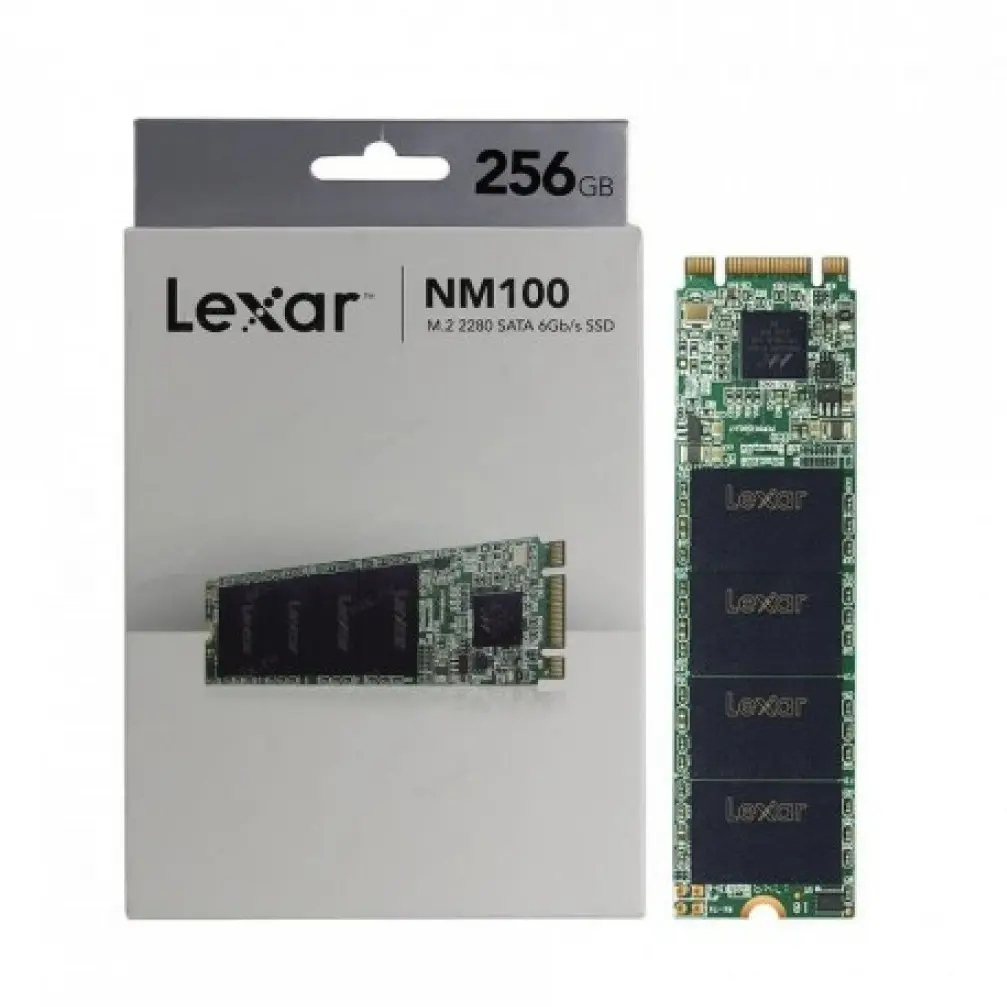 SSD Lexar M.2 NM100 (256 GB) اس اس دی | Lexar SSD NM100 M.2 2280 SATA III (6Gb/s) 256 GB قیمت ، خرید آنلاین - فروش اینترنتی